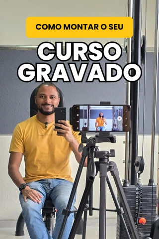 Como montar seu curso gravado